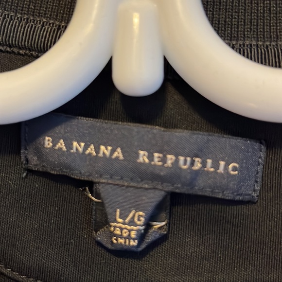 BANANA REPUBLIC Black T-Shirt L - Picture 3 of 4